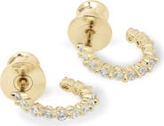 Melinda Maria She's an Icon Huggie Hoop Earrings