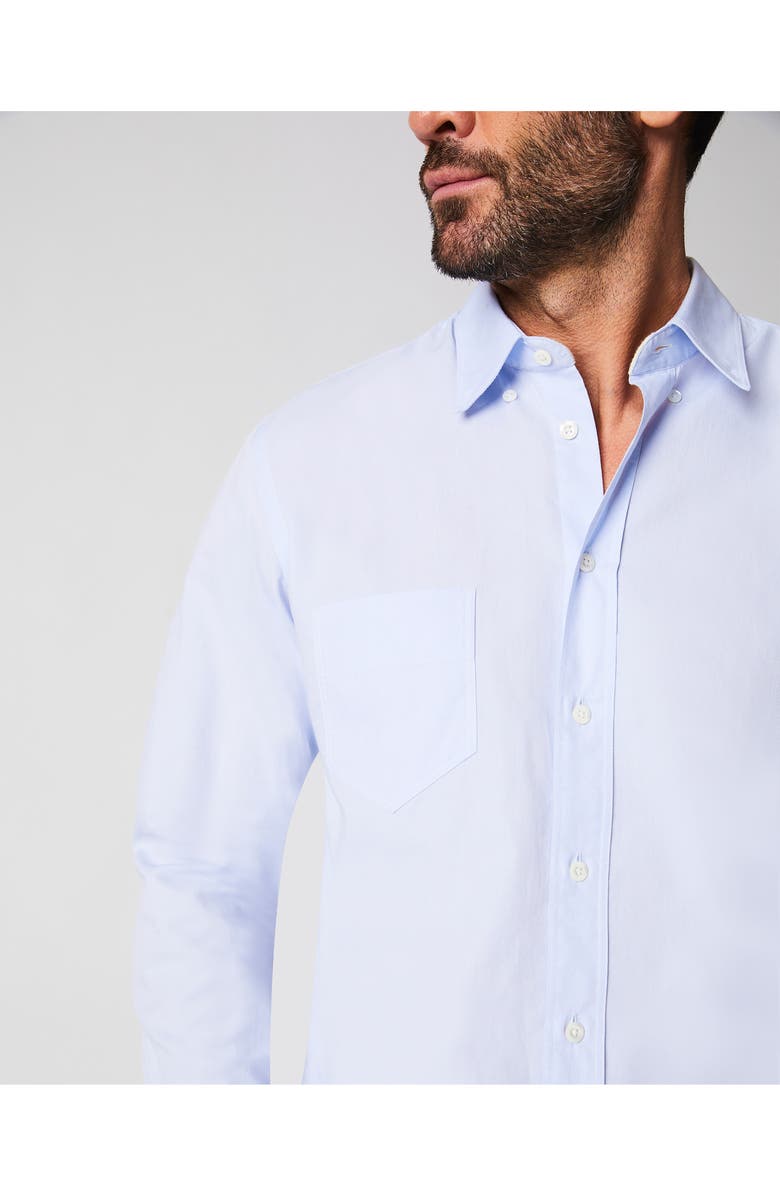 Billy Reid Arnie Oxford Button-Down Shirt, Alternate, color, Light Blue