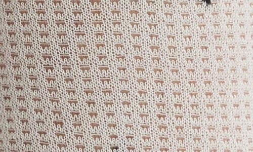 Casa Clara Daniella Waffle Crew Socks In White