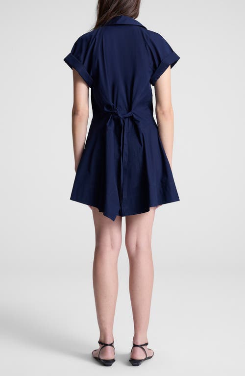 A.l.c . Julie Cotton Mini Shirtdress