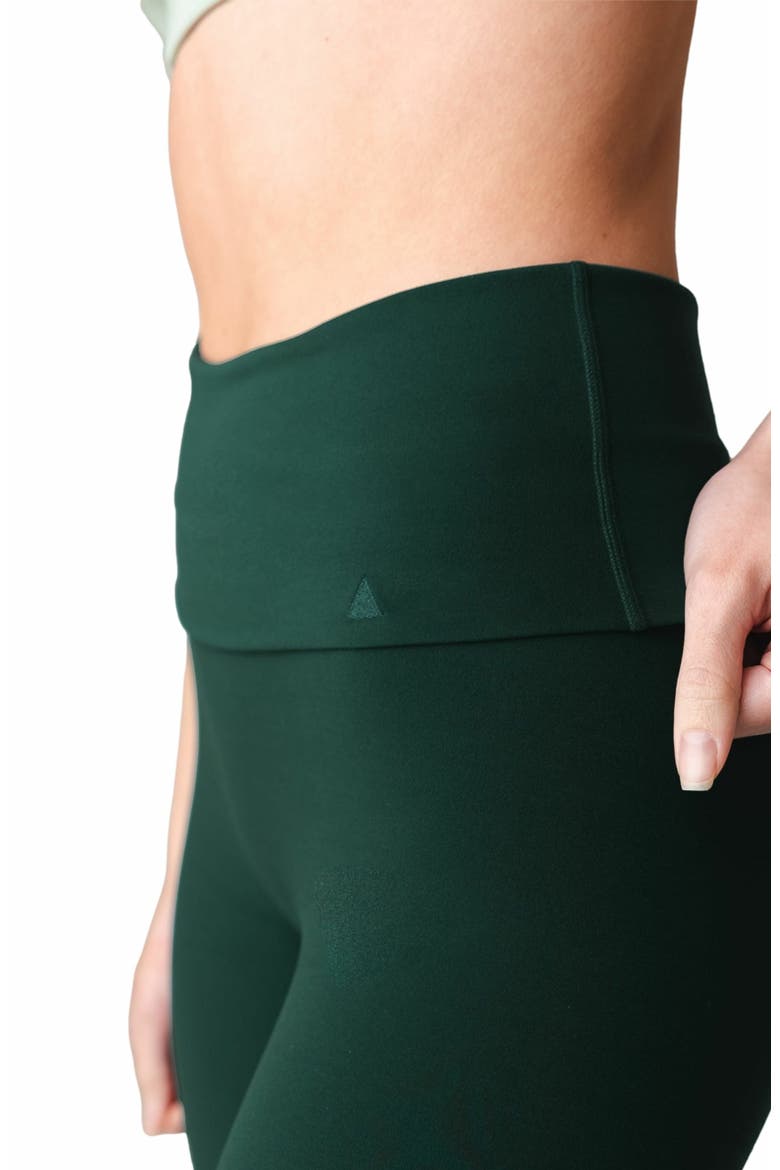 Cloud II Foldover Trouser, Alternate, color, Forest
