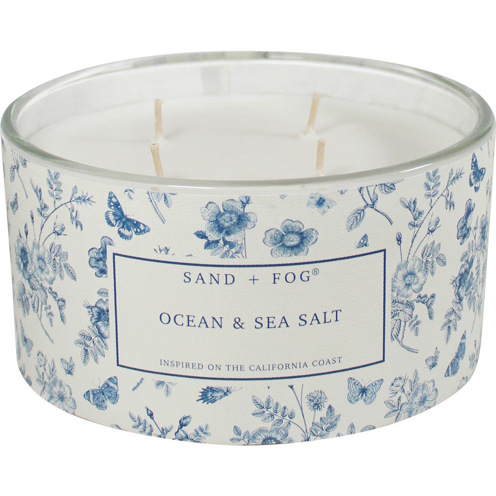 Sand And Fog Linen Wrap Scented Candle