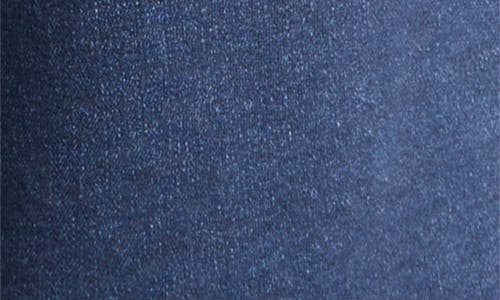 Universal Standard Claude Printed Denim Wide Leg Pull-on Pants In Blue