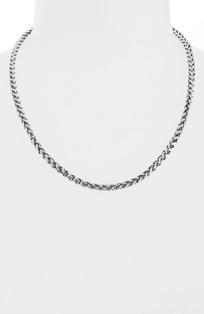 Nordstrom Wheat Chain Necklace, Alternate, color,