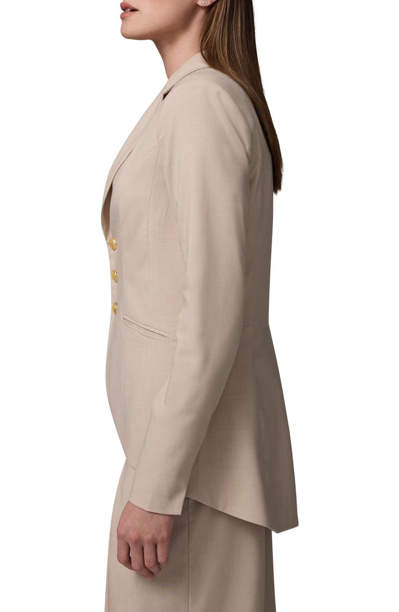 NIC+ZOE Milan Juliette Blazer, Alternate, color, Chamois