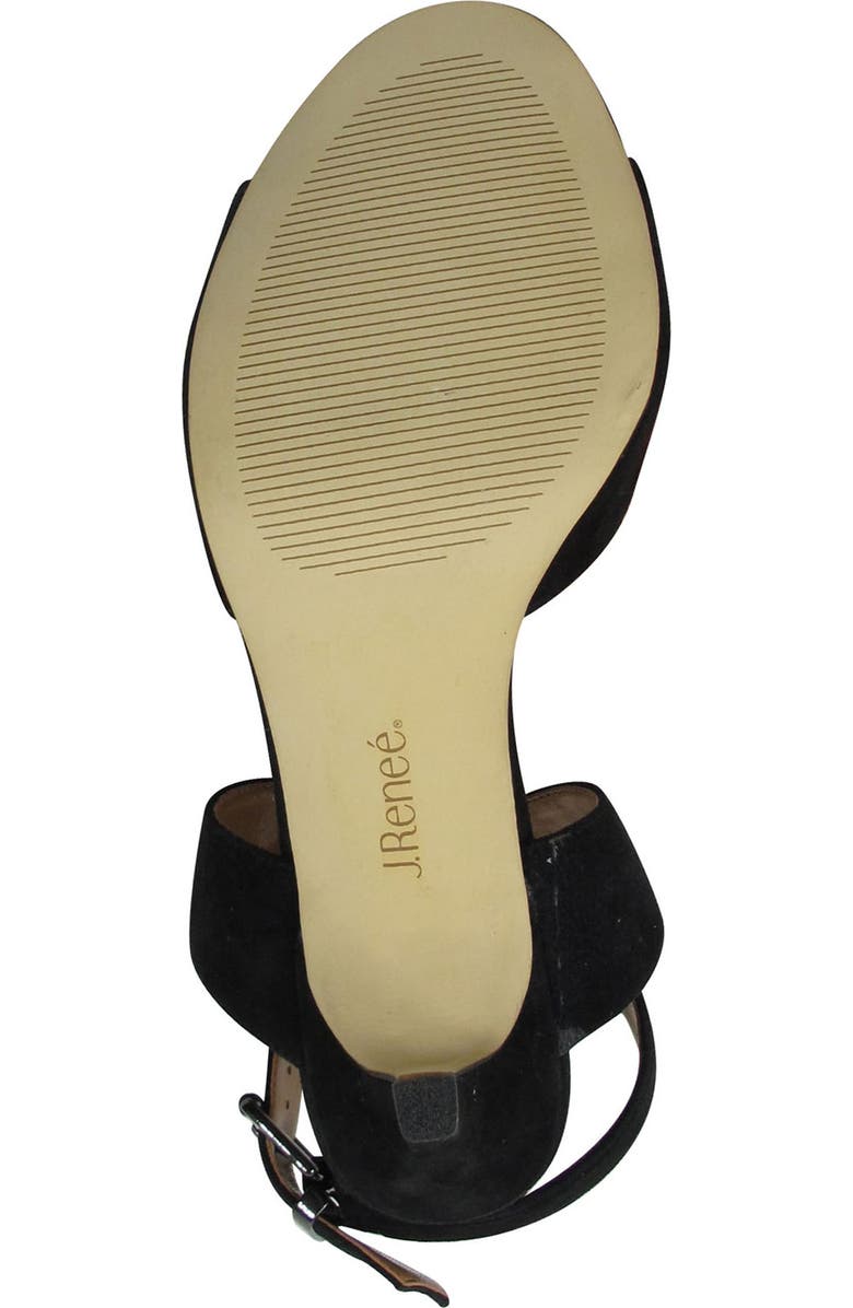 J. Reneé Soncino Strappy Sandal, Alternate, color, Black