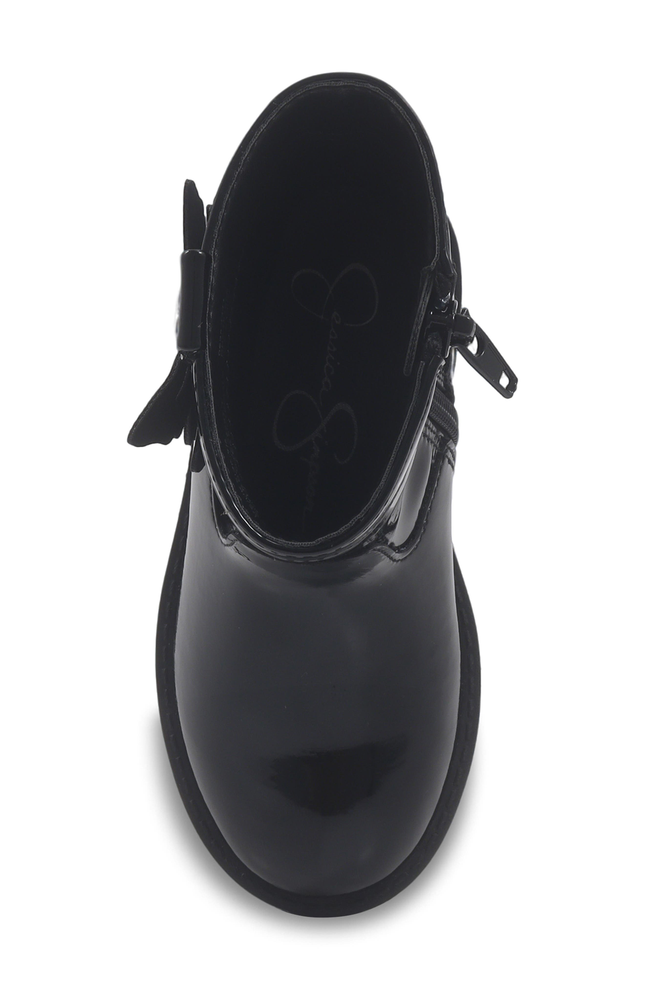 Jessica Simpson Kids' Evie Ellis Butterfly Boot, Alternate, color, Black