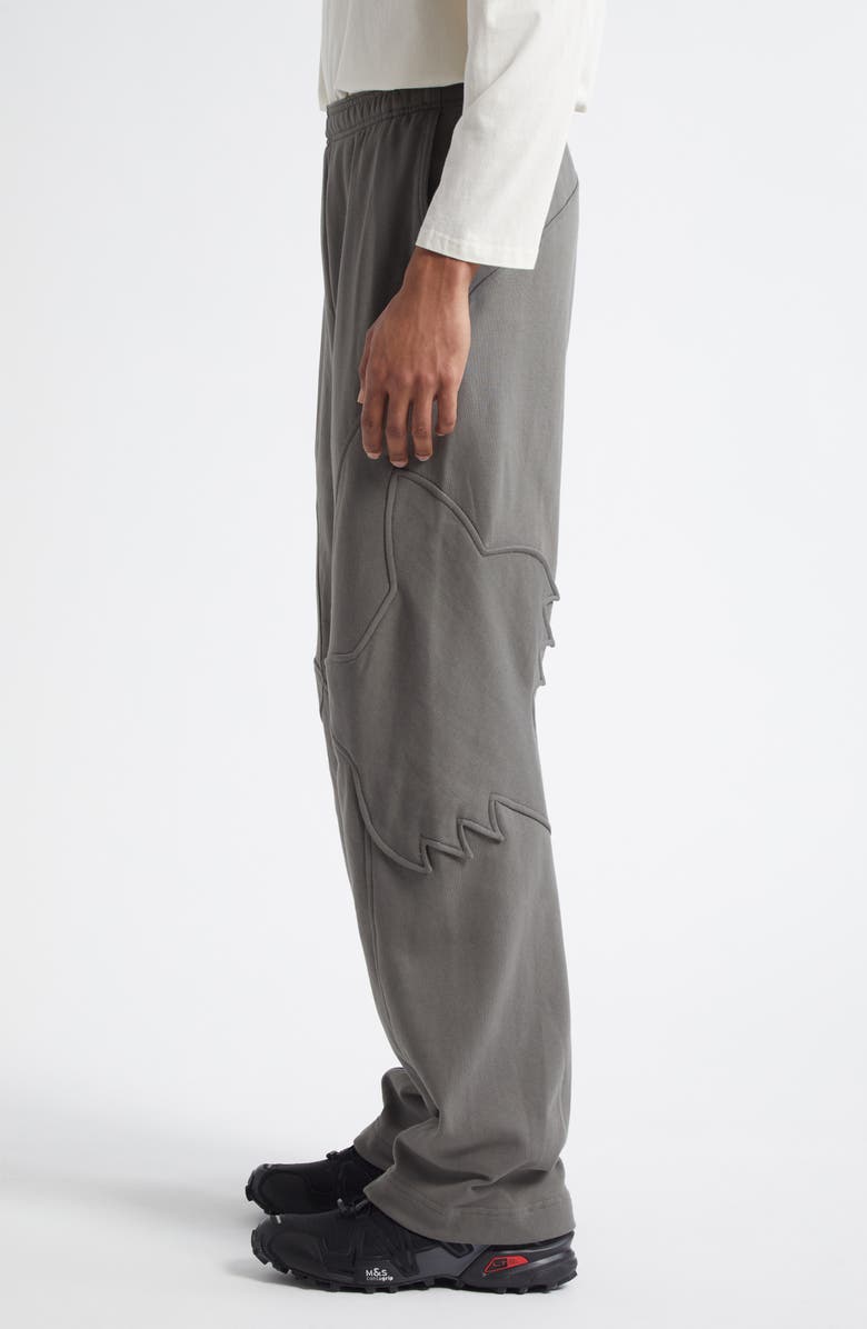 FOX RACING x Kiko Kostadinov Paneled Fleece Sweatpants, Alternate, color, 