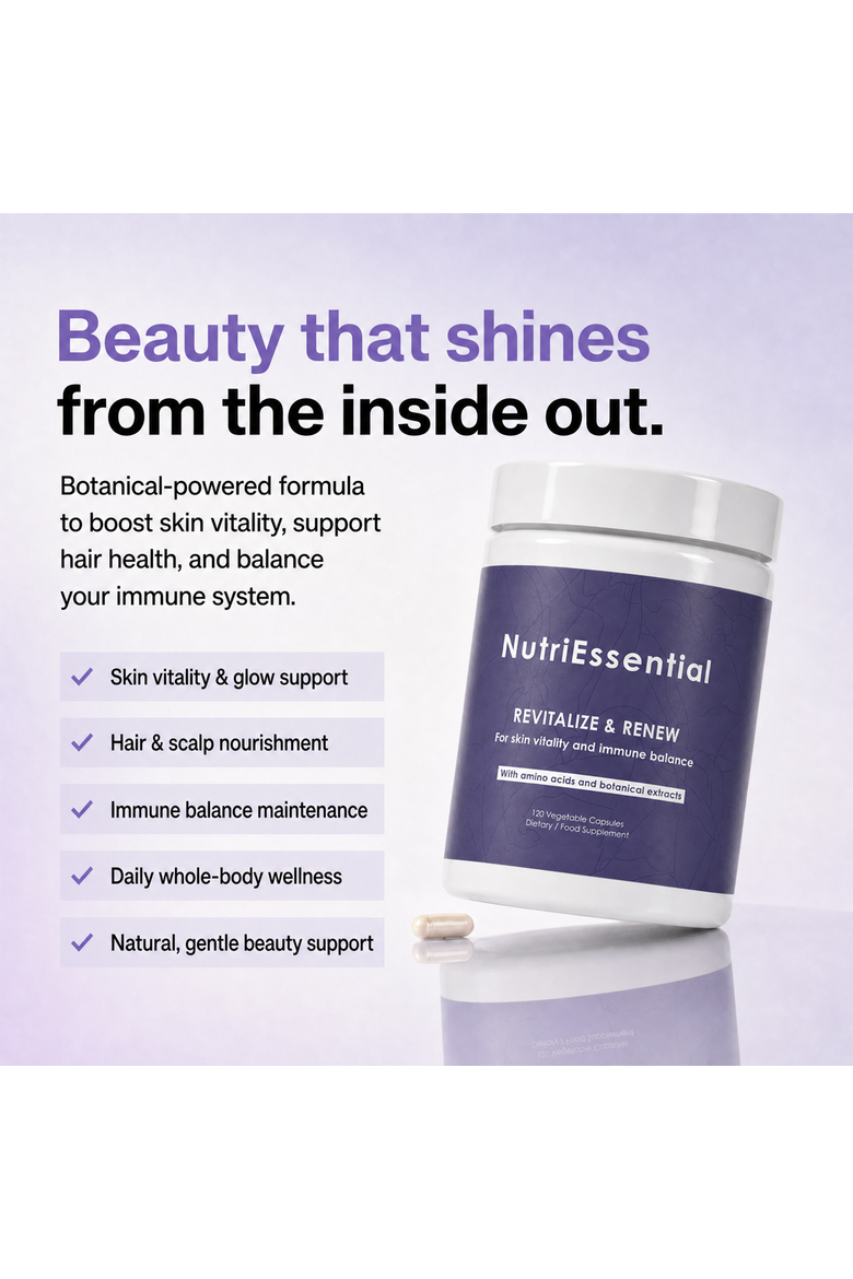 Revitalize & Renew - 120 Vegetable Capsules, Alternate, color, NA