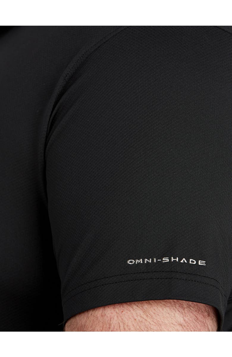 Columbia Big & Tall Low Drag Offshore Polo Shirt, Alternate, color, Black