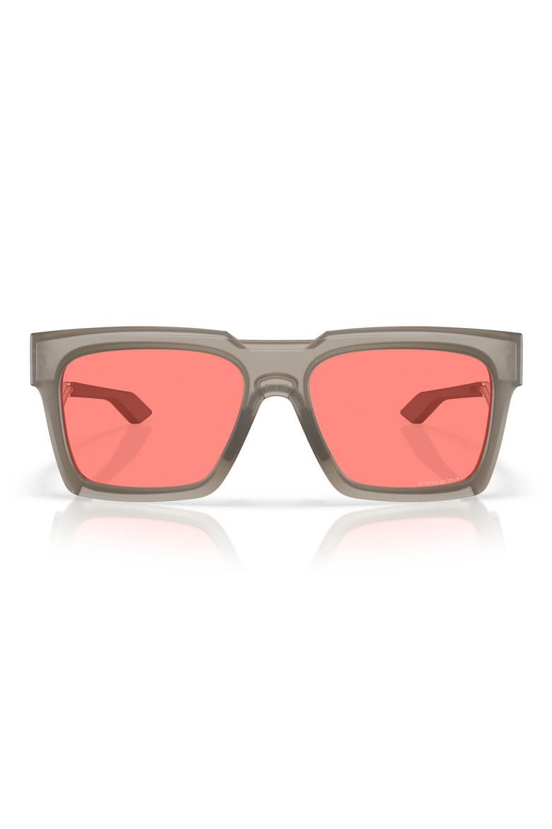 Enigma Ink 59mm Square Sunglasses, Main, color, MATTE TRANS SAND / PRIZM PEACH