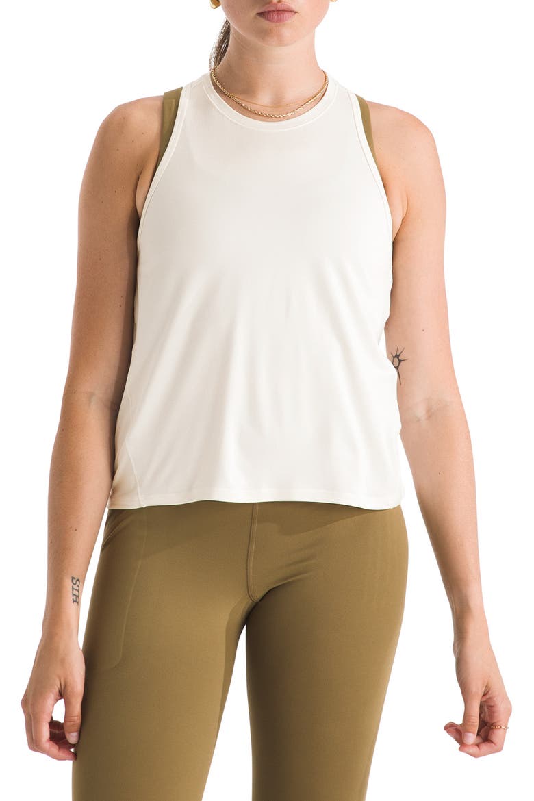 Jaida FlashDry-XD Performance Tank, Main, color, WHITE DUNE LIGHT HEATHER