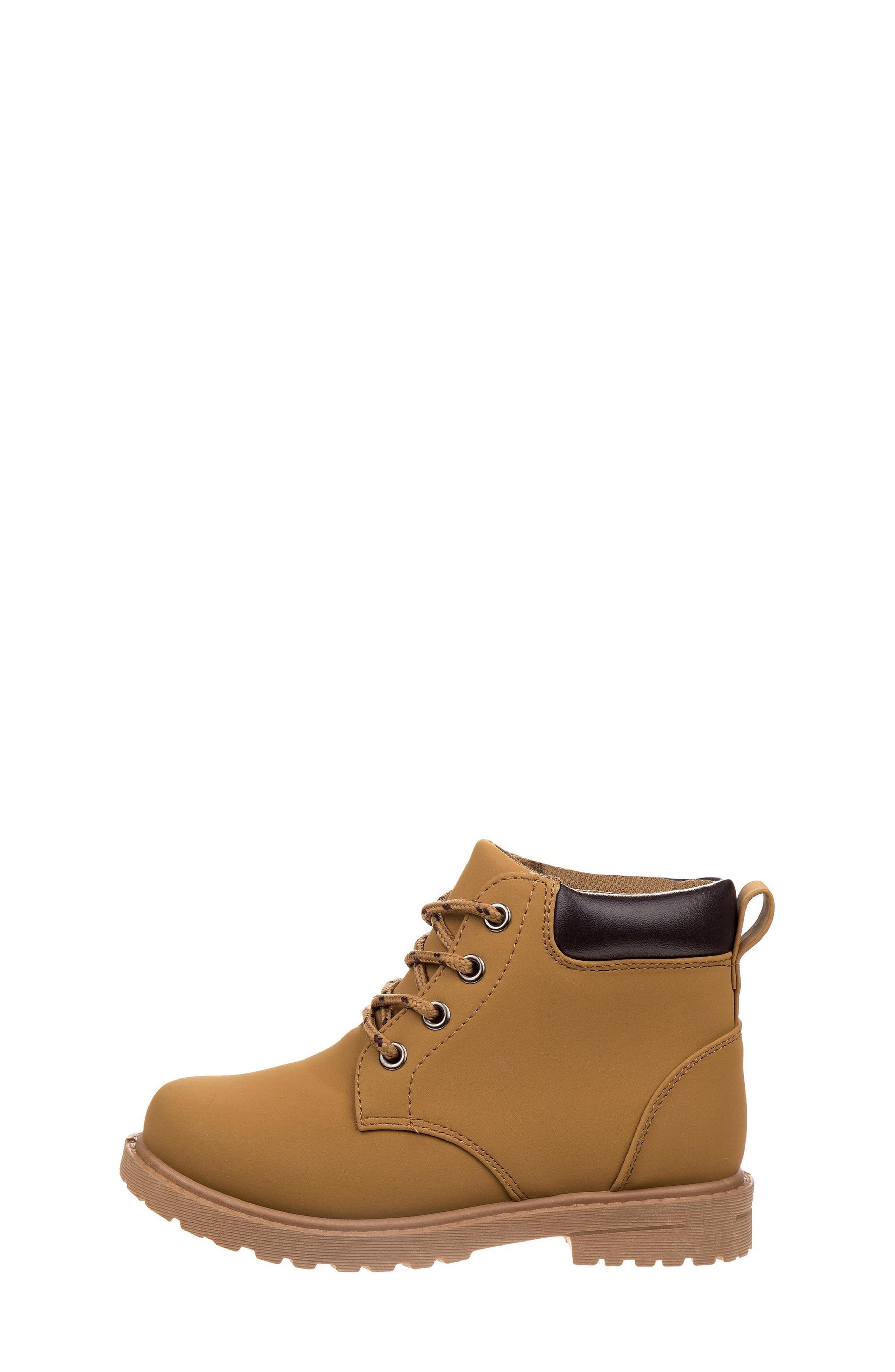 Kids' Lug Sole Boot, Alternate, color, WHEAT