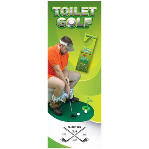 Potty Putter, Toilet Time Golf Game, Adult Gag Gift