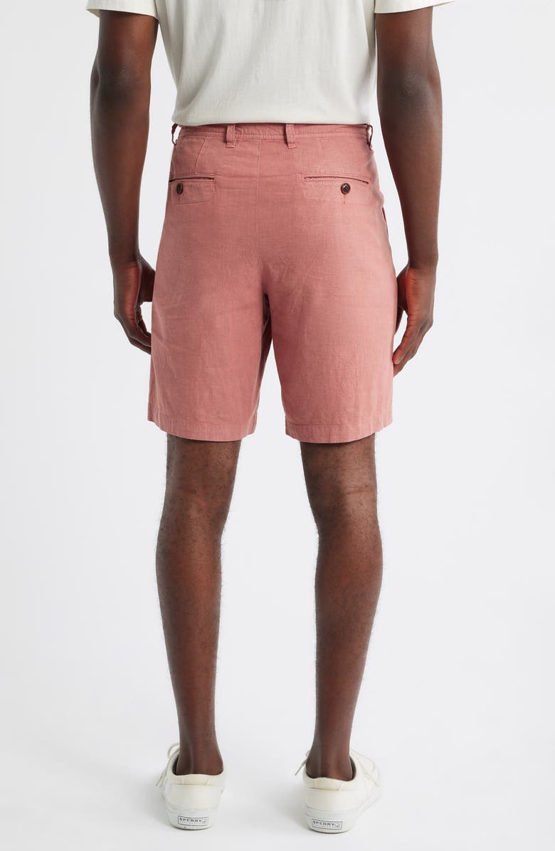 Rails Boden Linen Blend Shorts, Alternate, color, Nantucket Red