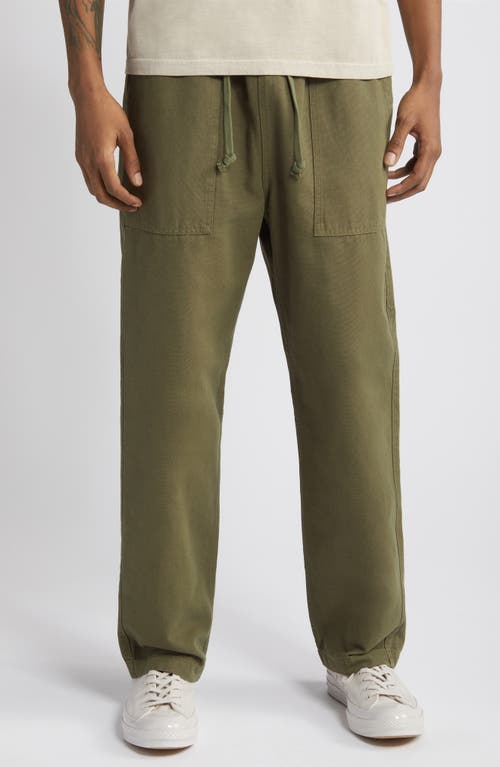 Service Works Cotton Canvas Chef Pants In Olive