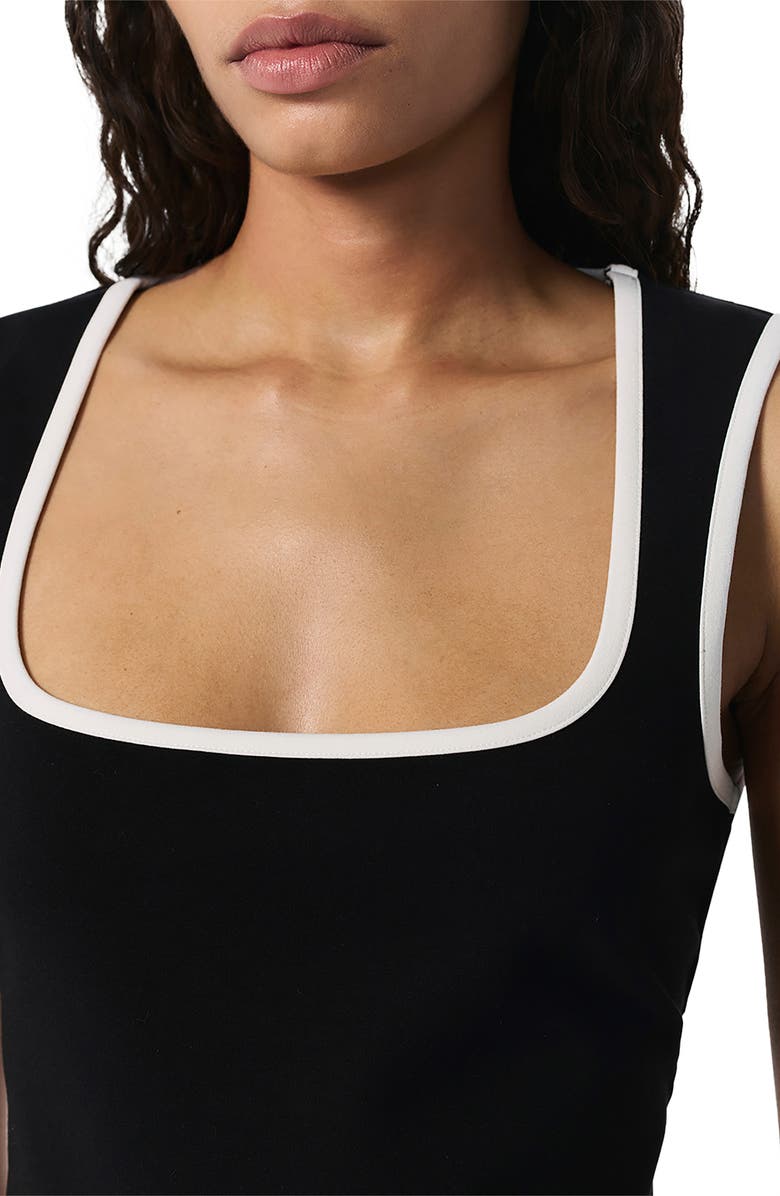 rag & bone Irina Sports Tank, Alternate, color, Black