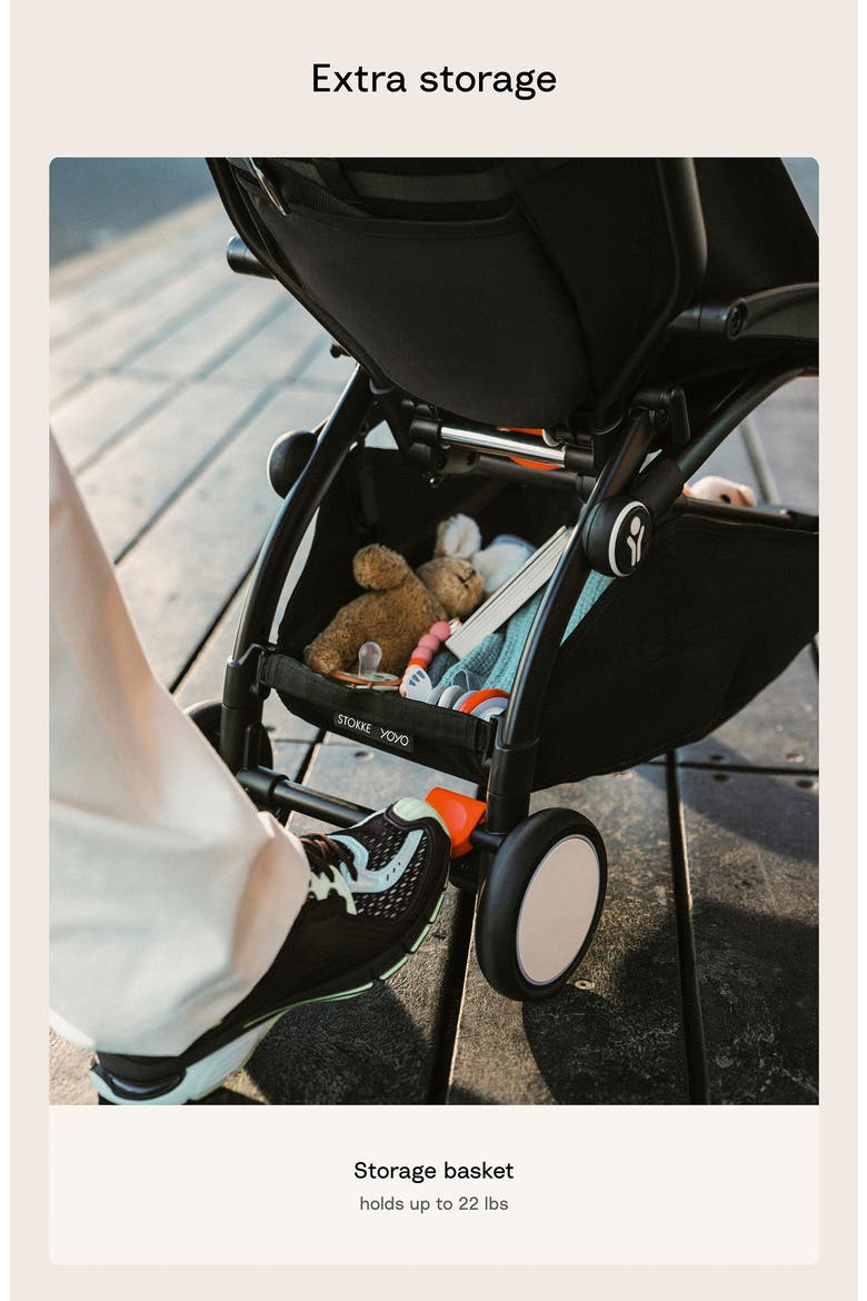 YOYO³ Stroller Bundle, Alternate, color, BLACK W/ BLACK AND TAUPE
