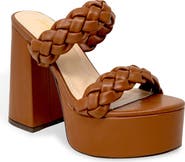CHASE AND CHLOE Traci Platform Sandal