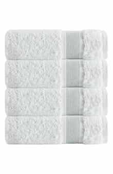DePera Unique 4-Piece Turkish Cotton Bath Towels