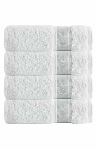 DePera Unique 4-Piece Turkish Cotton Bath Towels