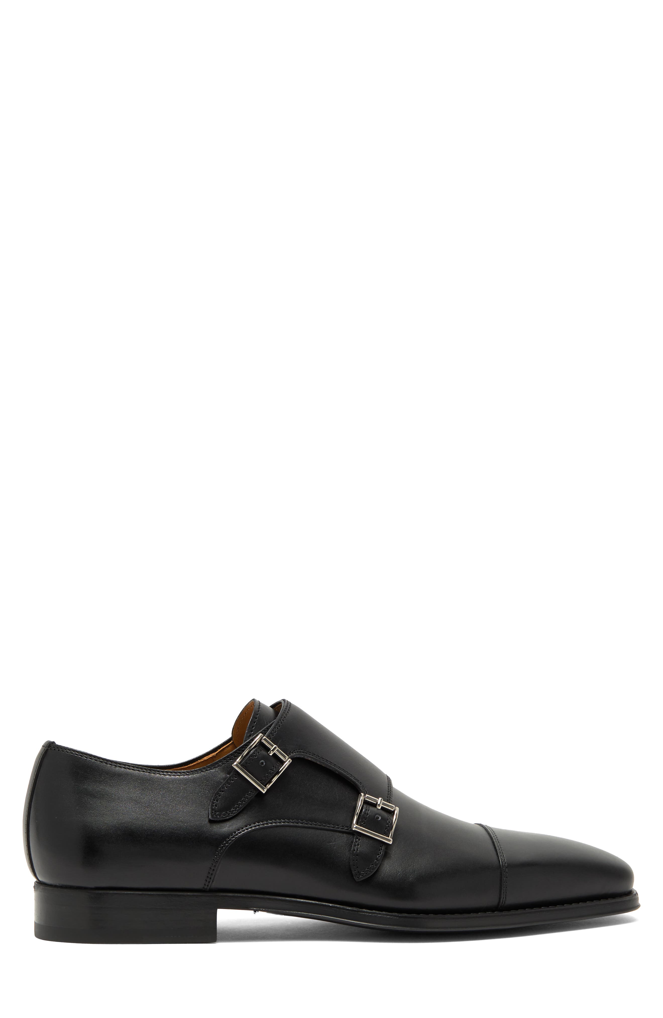 Magnanni Benetiez II Double Monk Strap Loafer - Wide Width Available, Alternate, color, 