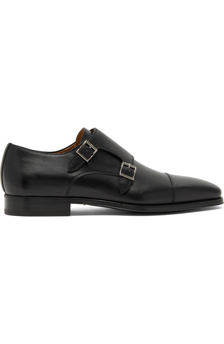 Magnanni Benetiez II Double Monk Strap Loafer - Wide Width Available, Alternate, color,