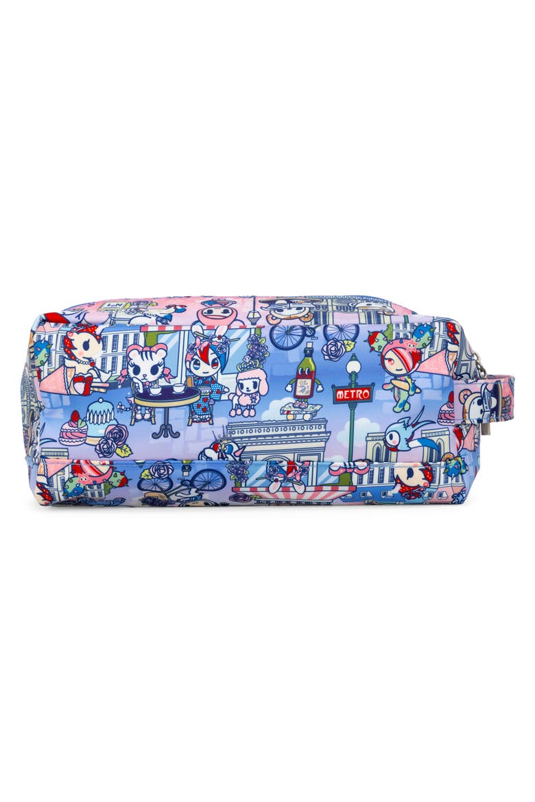 x Tokidoki Be Dapper Travel Case, Alternate, color, CEST LA VIE PARIS