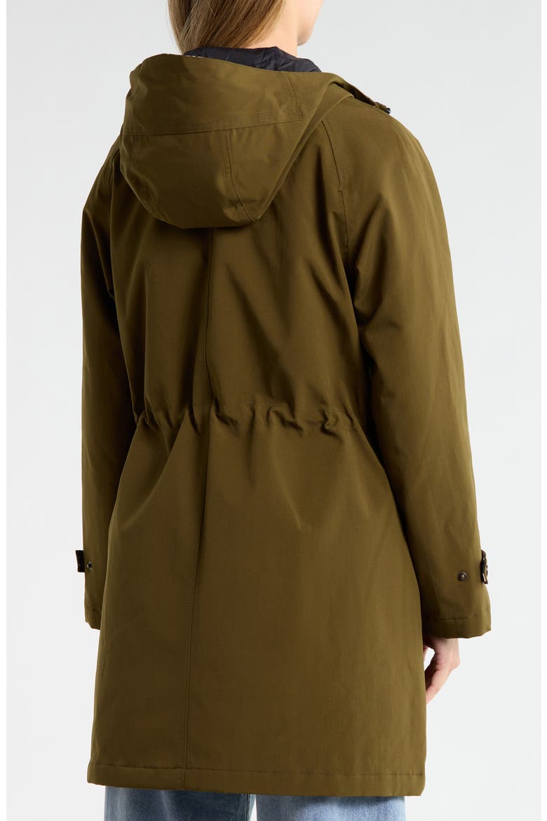 Bridgeport Trench Rain Anorak, Alternate, color, MOSS