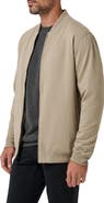 TravisMathew Stretch Cotton Bomber Jacket