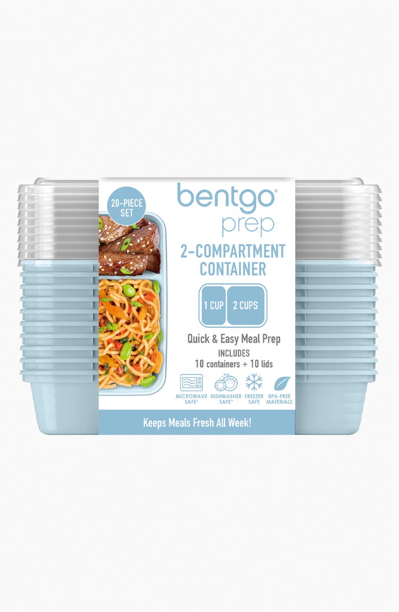 BENTGO 20-Piece Meal Prep Set, Alternate, color, Mint