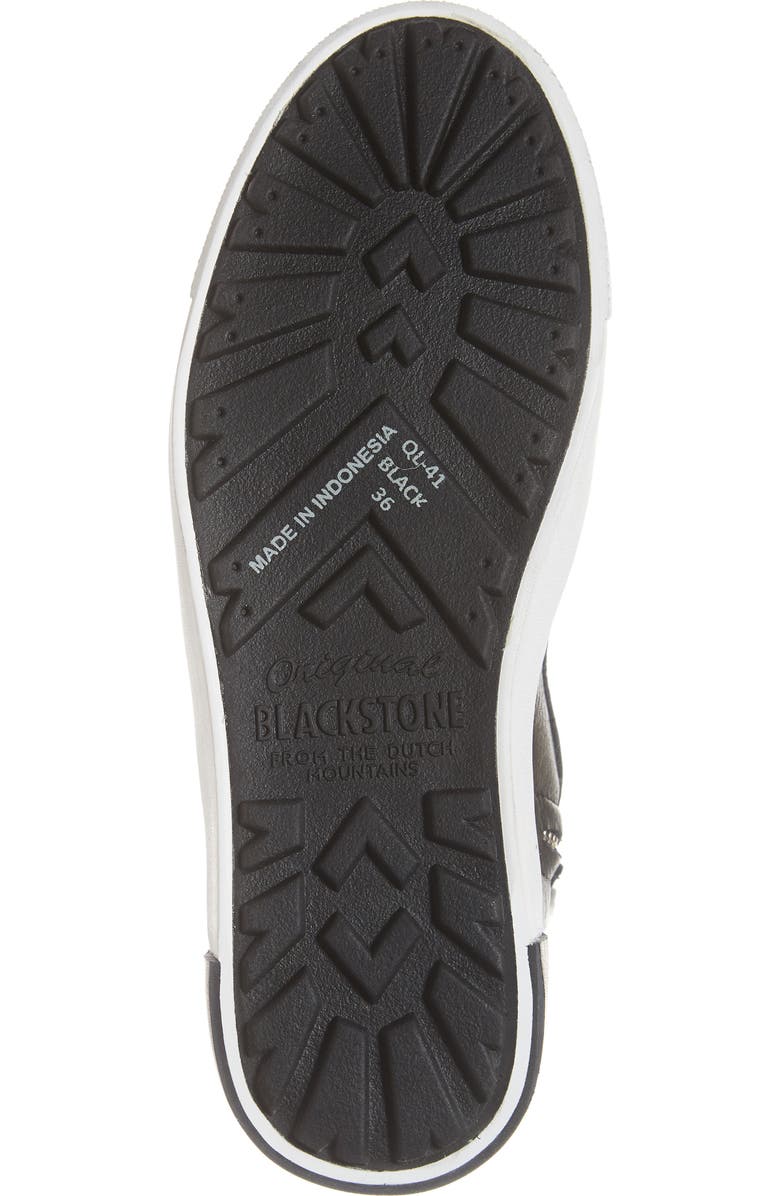 Blackstone QL41 High Top Sneaker with Genuine Shearling Lining, Alternate, color,