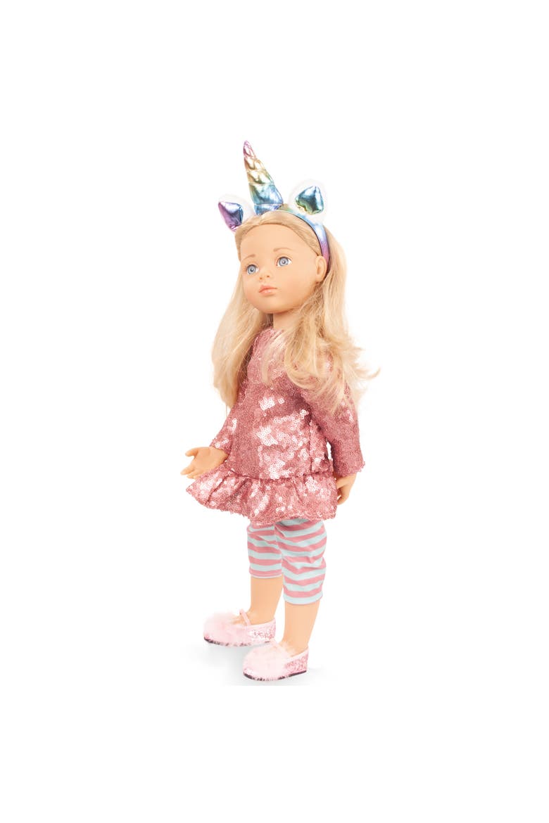 Happy Kidz Anna Unicorn - 19.5" Standing Poseable Doll, Kids 3+, Main, color, Multicolored