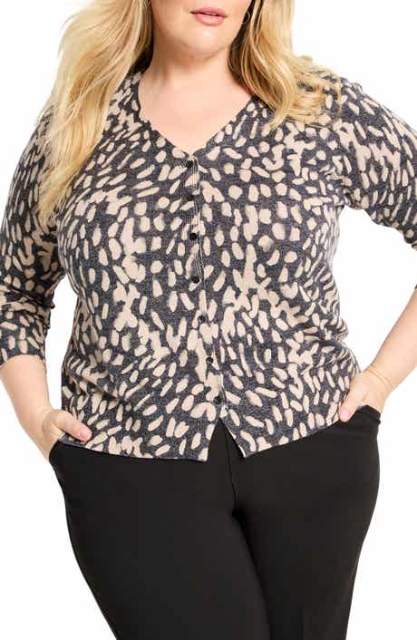 NIC+ZOE Wild Dot Cardigan