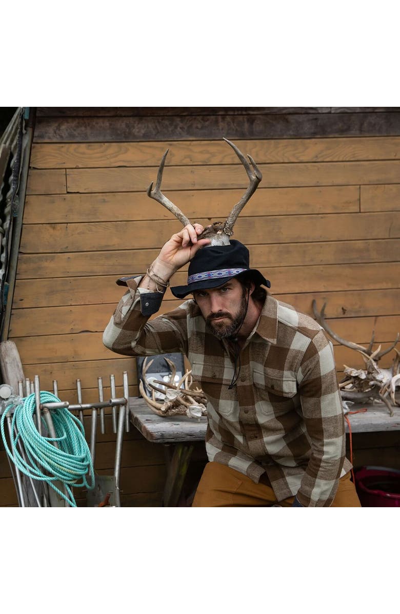 KAVU Organic Strap Bucket Hat, Alternate, color, Jet Black