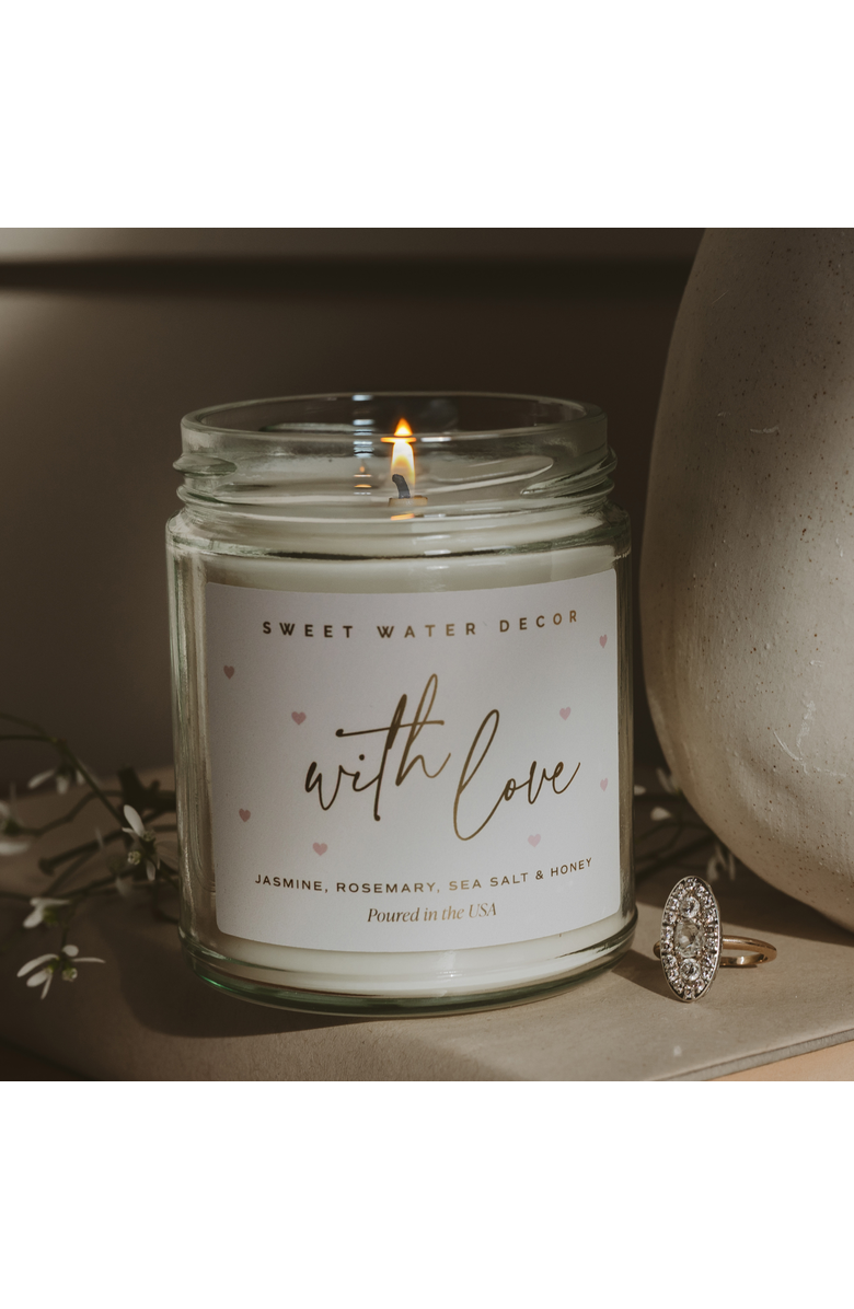 SWEET WATER DECOR Valentine's Day Candles, Alternate, color, With Love
