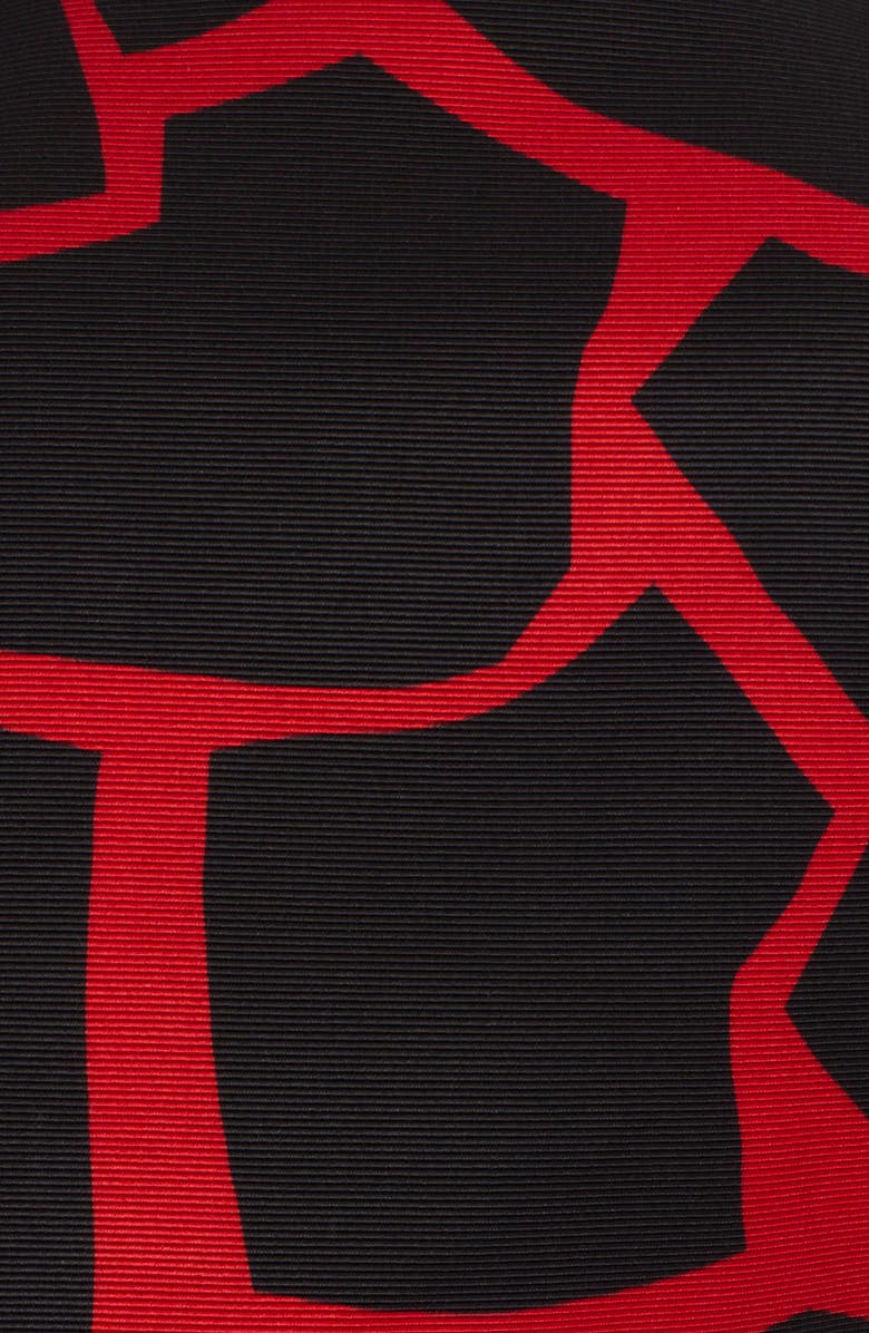 Dolce&Gabbana Giraffe Print Cotton Blend Trench Coat, Alternate, color,