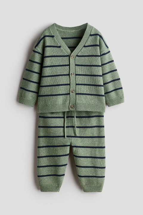2-piece Cotton-knit Set