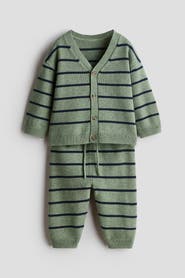 H&M 2-piece Cotton-knit Set
