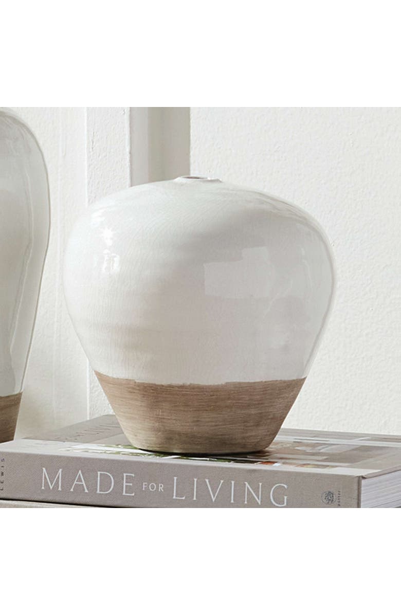 Napa Home & Garden Layton Vase, Alternate, color, White