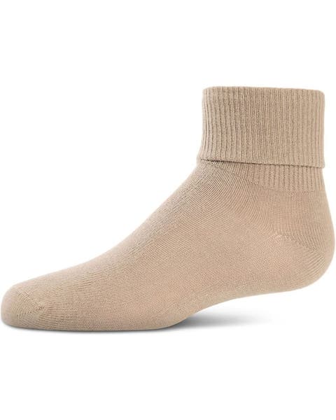 Ribbed Triple-Roll-Cuff Ankle Sock (Toddler, Little Kid & Big Kid)