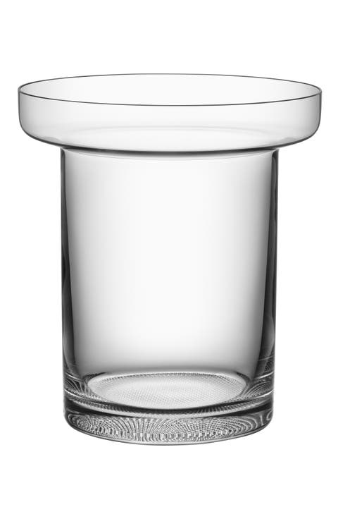 Orrefors Limelight Lead Crystal Tulip Vase