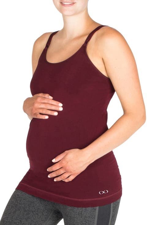 Seamless Maternity/Nursing Yoga Tank