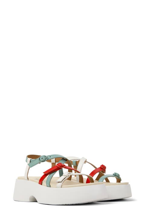 Tasha Ankle Strap Platform Sandal (Women)