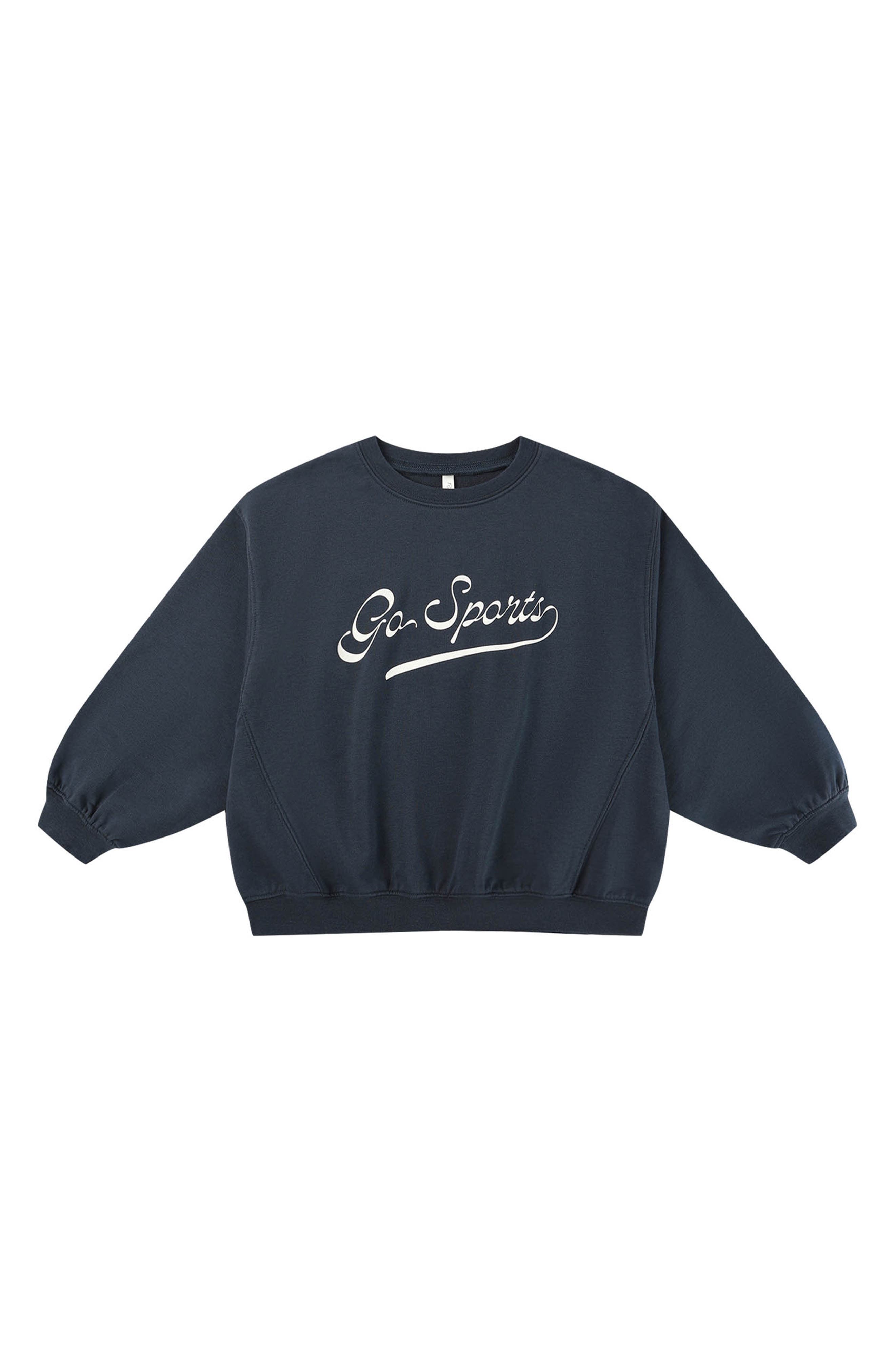 Kids' Go Sports Oversized Graphic Sweatshirt