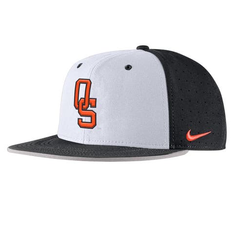 Men's Nike Black Oklahoma State Cowboys 2025 On-Field True Performance Baseball Fitted Hat