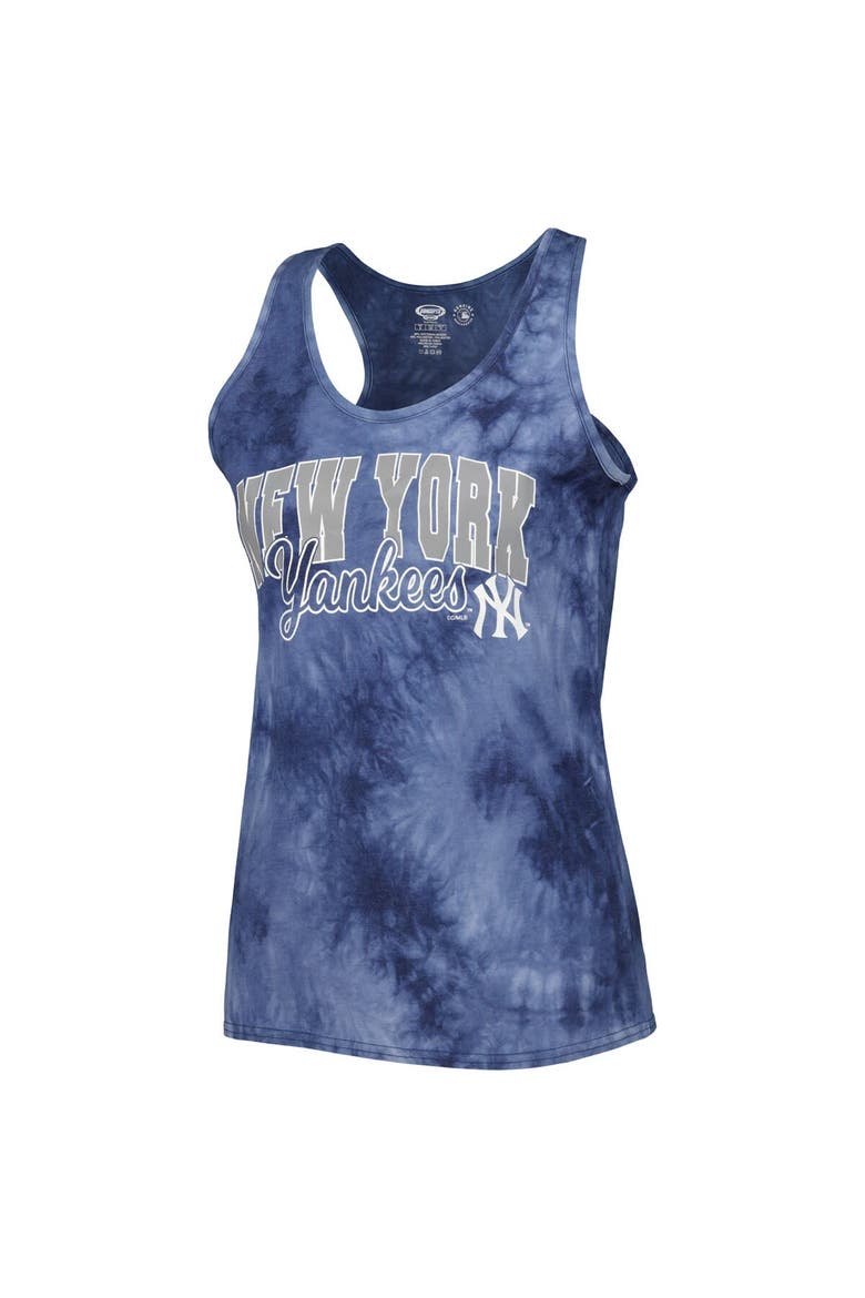 Women's Concepts Sport Navy New York Yankees Billboard Racerback Tank & Shorts Sleep Set, Alternate, color, Navy