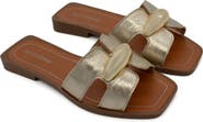 Bottero Cutout Slide Sandal