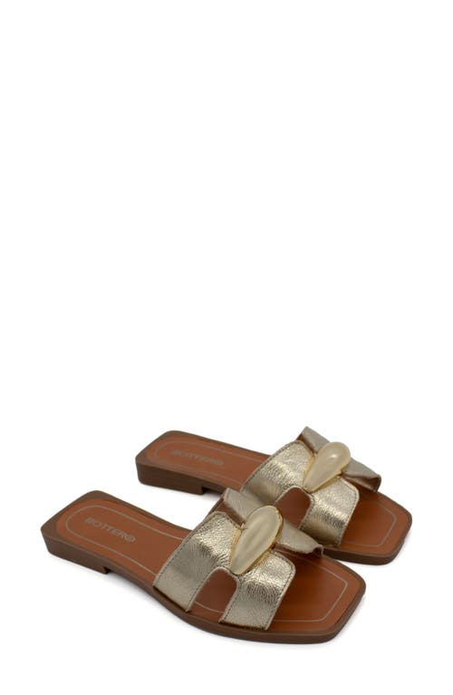 Bottero Cutout Slide Sandal