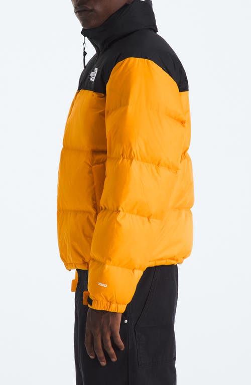 The North Face 1996 Retro Nuptse 700 Fill Power Down Packable Jacket In Yellow
